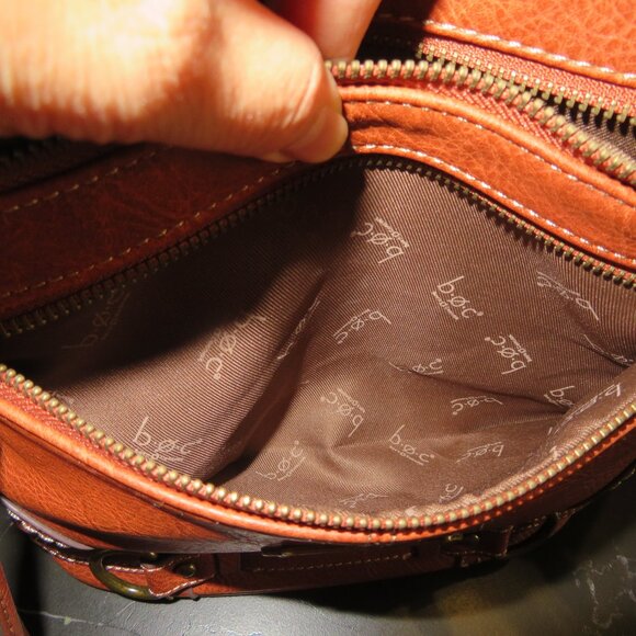 BOC Born Concept Brown crossbody shoulder bag lot of pockets In great condition - Picture 11 of 11